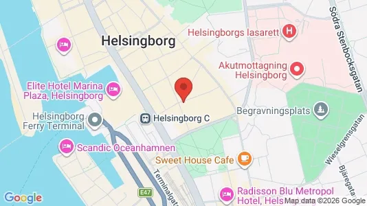 Kontorlokaler til leje i Helsingborg - Foto fra Google Street View
