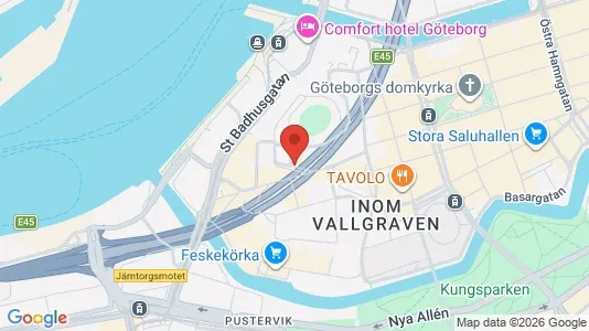 Kontorlokaler til leje i Gøteborg Centrum - Foto fra Google Street View