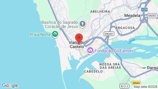 Büros zur Miete i Viana do Castelo – Foto von Google Street View