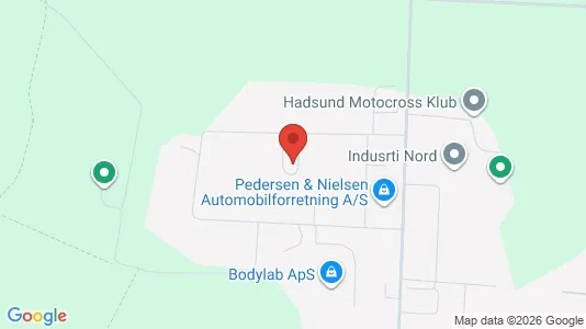 Industrial properties for rent i Hadsund - Photo from Google Street View