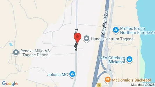Lager zur Miete i Norra hisingen – Foto von Google Street View