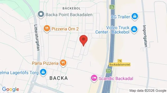 Büros zur Miete i Norra hisingen – Foto von Google Street View