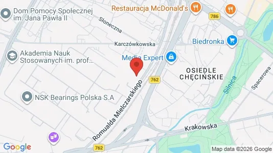Liikekiinteistöt Vuokrattavana i Kielce - Kuva Google Street Viewstä