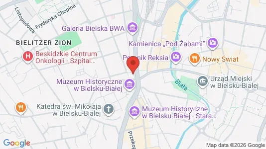 Gewerbeflächen zur Miete i Bielsko-Biała – Foto von Google Street View
