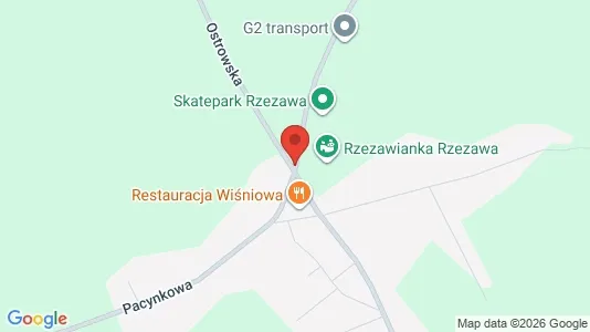 Gewerbeflächen zur Miete i Bocheński – Foto von Google Street View