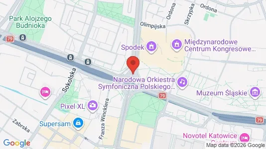 Lokaler til leje i Katowice - Foto fra Google Street View