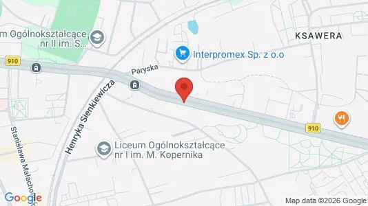 Liikekiinteistöt Vuokrattavana i Będziński - Kuva Google Street Viewstä