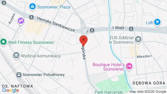 Bedrijfsruimtes te huur i Sosnowiec - Foto uit Google Street View