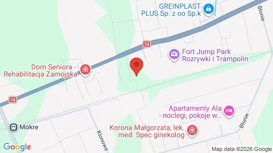 Lokaler til leie i Zamojski – Bilde fra Google Street View