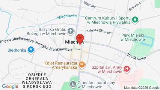 Liikekiinteistöt Vuokrattavana i Miechowski - Kuva Google Street Viewstä