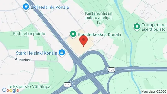 Espacios de oficina En alquiler i Helsinki Läntinen - kort over placeringen