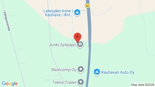 Lokaler til leje i Kauhava - Foto fra Google Street View