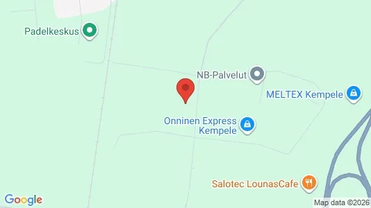 Lokaler til leje i Kempele - Foto fra Google Street View