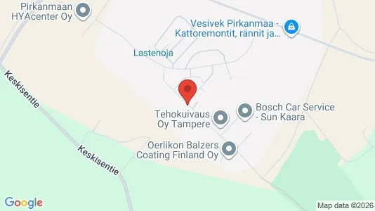 Büros zur Miete i Pirkkala – Foto von Google Street View