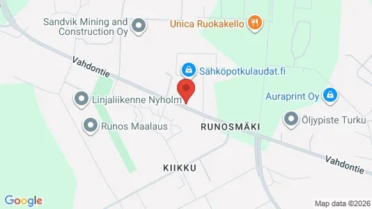 Lagerlokaler för uthyrning i Åbo – Foto från Google Street View