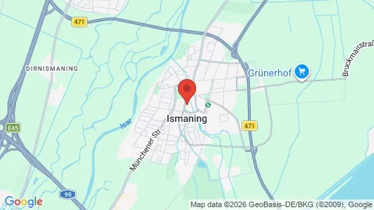 Liikekiinteistöt Vuokrattavana i Ismaning - Kuva Google Street Viewstä