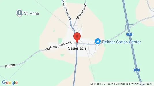 Bedrijfsruimtes te huur i Sauerlach - Foto uit Google Street View
