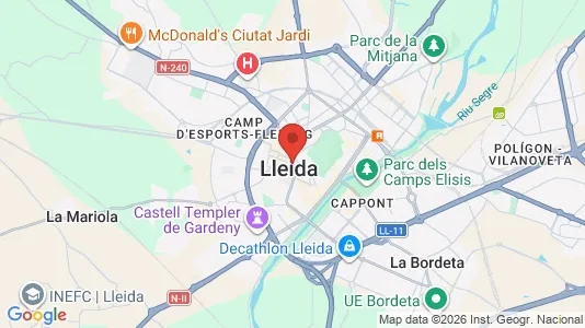 Liikekiinteistöt Vuokrattavana i Lleida - Kuva Google Street Viewstä