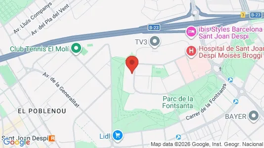 Büros zur Miete i Sant Joan Despí – Foto von Google Street View