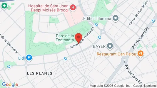 Espacios de oficina En alquiler i Sant Joan Despí - kort over placeringen