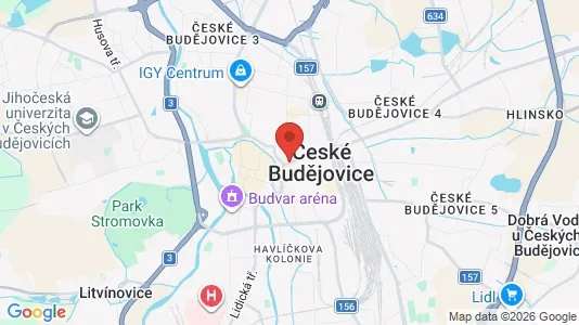 Lager zur Miete i České Budějovice – Foto von Google Street View