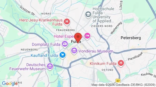 Kontorlokaler til leje i Fulda - Foto fra Google Street View