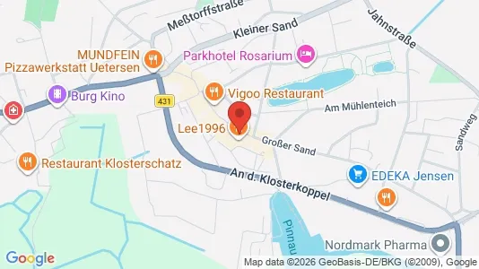 Lokaler til leie i Pinneberg – Bilde fra Google Street View