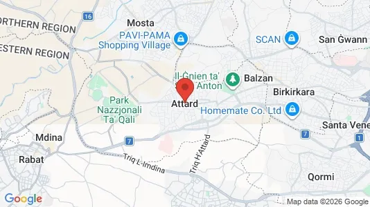 Varastot Vuokrattavana i Ħ'Attard - Kuva Google Street Viewstä