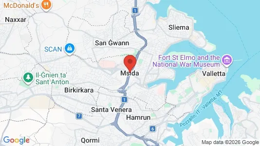 Varastot Vuokrattavana i L-Imsida - Kuva Google Street Viewstä