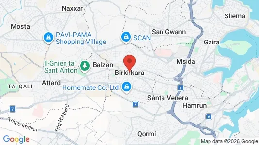 Varastot Vuokrattavana i Birkirkara - Kuva Google Street Viewstä