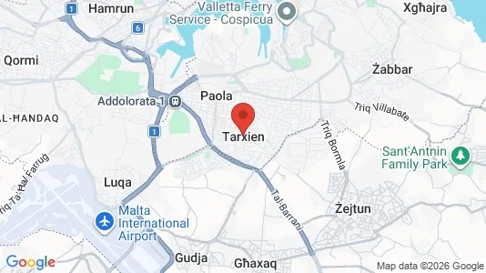 Varastot Vuokrattavana i Tarxien - Kuva Google Street Viewstä