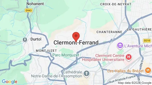 Lokaler til leie i Clermont-Ferrand – Bilde fra Google Street View