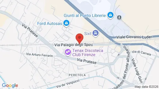 Kontorlokaler til leje i Firenze - Foto fra Google Street View
