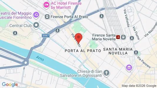 Kontorer til leie i Firenze – Bilde fra Google Street View