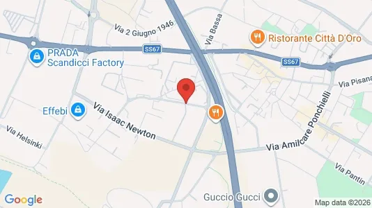 Kontorer til leie i Scandicci – Bilde fra Google Street View