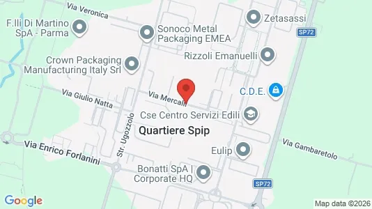 Büros zur Miete i Parma – Foto von Google Street View