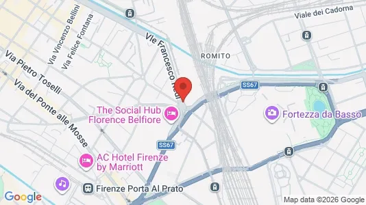 Liikekiinteistöt Vuokrattavana i Firenze - Kuva Google Street Viewstä