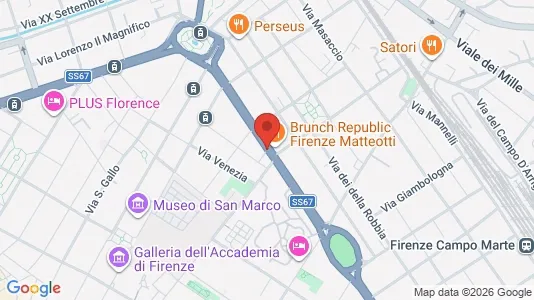 Kontorlokaler til leje i Firenze - Foto fra Google Street View
