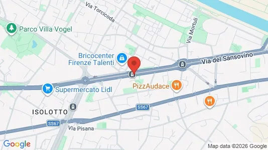 Office spaces for rent i Firenze - Photo from Google Street View