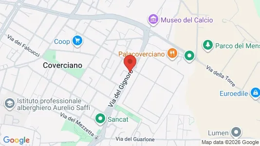 Liikekiinteistöt Vuokrattavana i Firenze - Kuva Google Street Viewstä