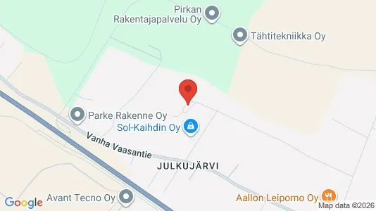 Varastot Vuokrattavana i Ylöjärvi - Kuva Google Street Viewstä
