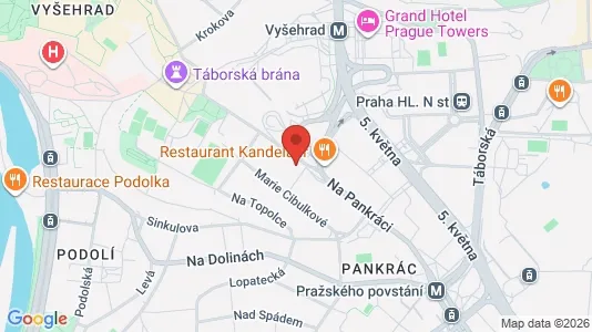 Büros zur Miete i Prag 4 – Foto von Google Street View