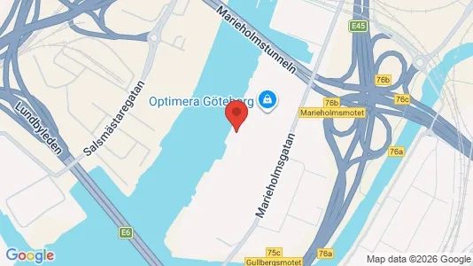 Lager til leie i Göteborg Ø – Bilde fra Google Street View
