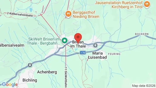 Kontorlokaler til leje i Brixen im Thale - Foto fra Google Street View