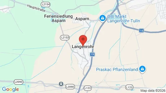 Erhvervsgrunde til leje i Langenrohr - Foto fra Google Street View