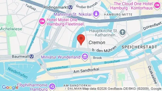 Kontorlokaler til leje i Hamborg Mitte - Foto fra Google Street View
