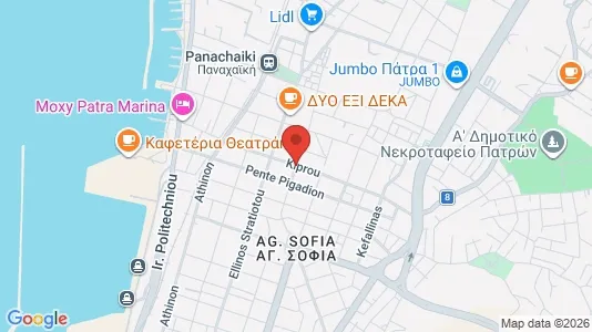 Office spaces for rent i Patras - Photo from Google Street View