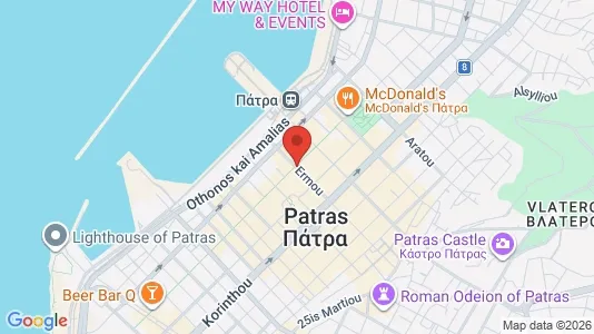 Kontorlokaler til leje i Patras - Foto fra Google Street View