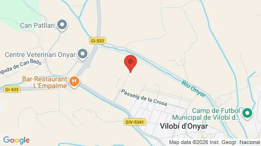 Office spaces for rent i Vilobí d'Onyar - Photo from Google Street View