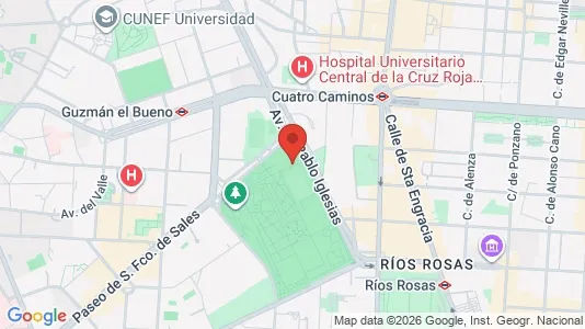 Office spaces for rent i Madrid Chamberí - Photo from Google Street View